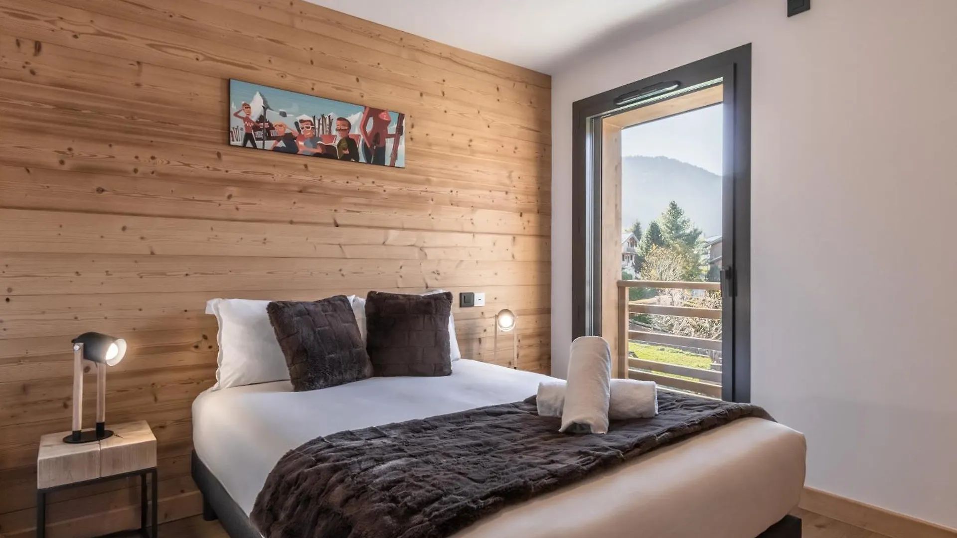 Les Cosmiques - Grande Terrasse - Vue Mont Blanc Apartment Les Houches
