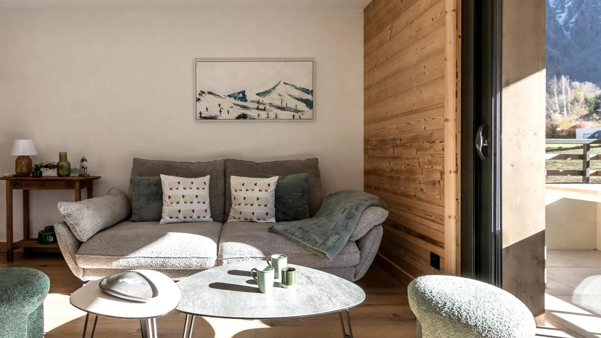 Les Cosmiques - Grande Terrasse - Vue Mont Blanc Apartment Les Houches 0*,  France
